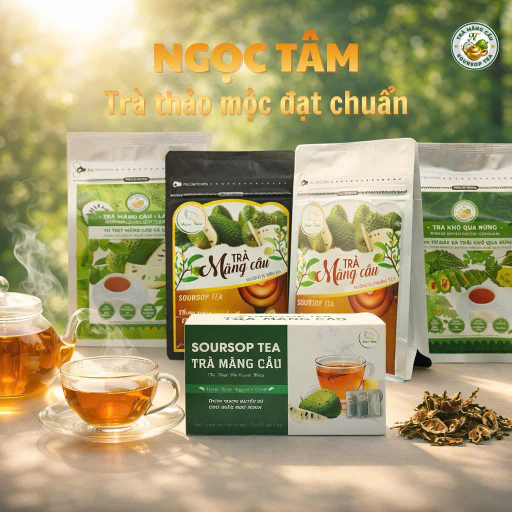 Trà Mãng Cầu và Mãng Cầu sấy dẽo - Ngọc Tâm